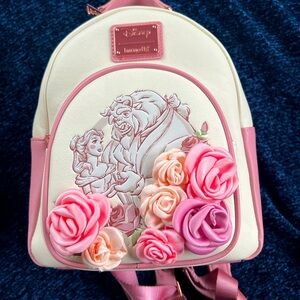 Gently Used Disney Loungefly Beauty and the Beast